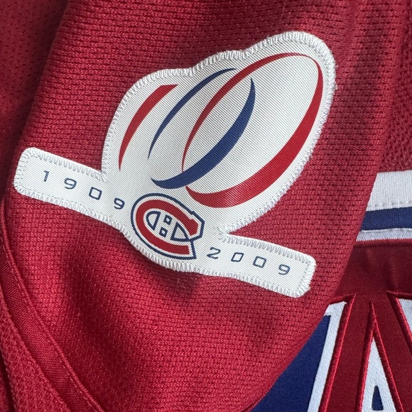 VTG Montreal Canadiens Reebok NHL Women's Jersey 100th Anniversary Size: S - Picture 3 of 8